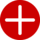 PNG File for red circle icon with white cross in center